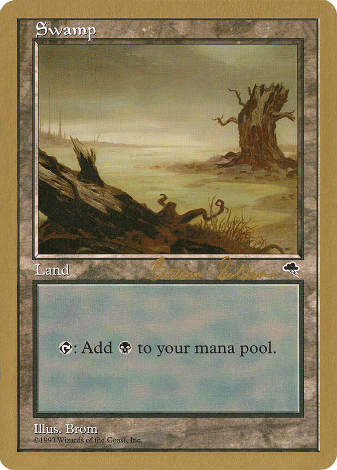 Swamp (bs340) (Brian Selden) [World Championship Decks 1998] | Tabernacle Games
