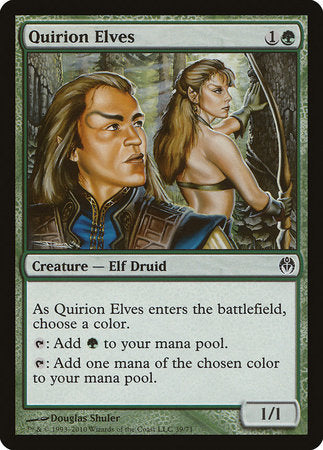 Quirion Elves [Duel Decks: Phyrexia vs. the Coalition] | Tabernacle Games