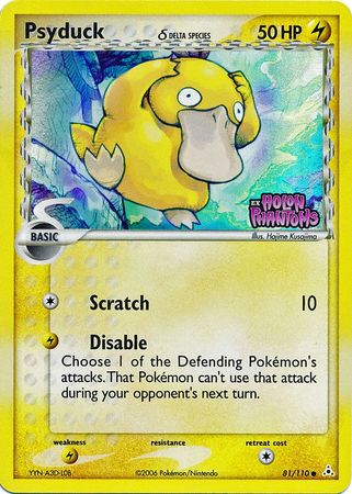 Psyduck (81/110) (Delta Species) (Stamped) [EX: Holon Phantoms] | Tabernacle Games