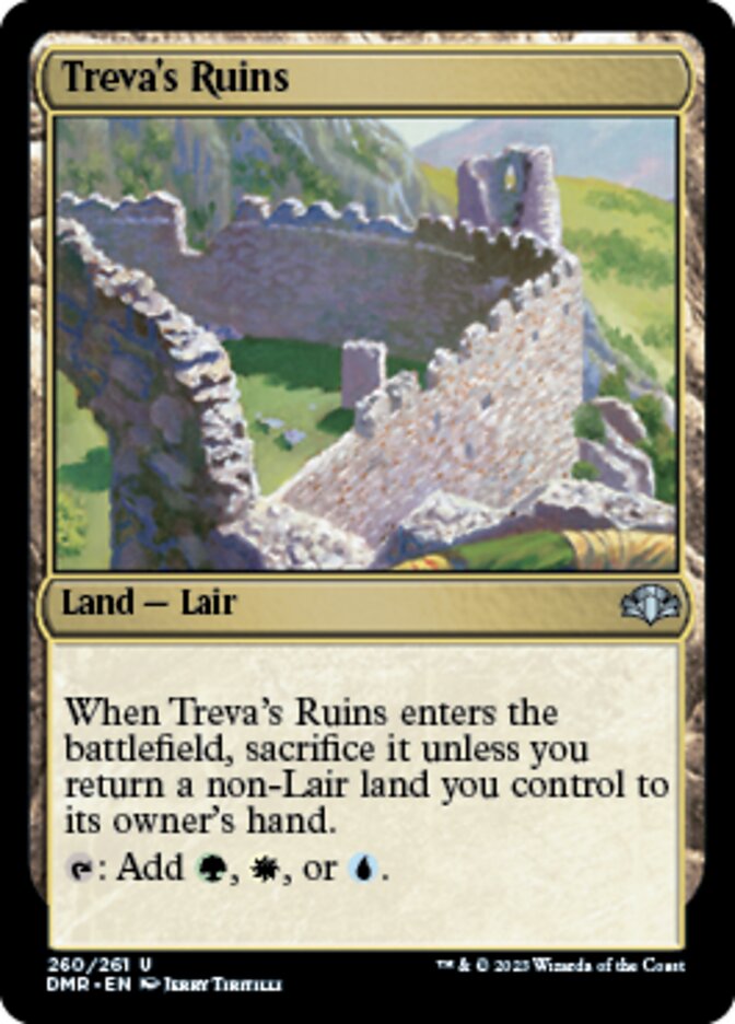 Treva's Ruins [Dominaria Remastered] | Tabernacle Games