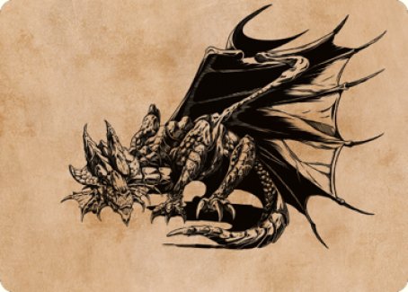 Ancient Copper Dragon Art Card (52) [Commander Legends: Battle for Baldur's Gate Art Series] | Tabernacle Games