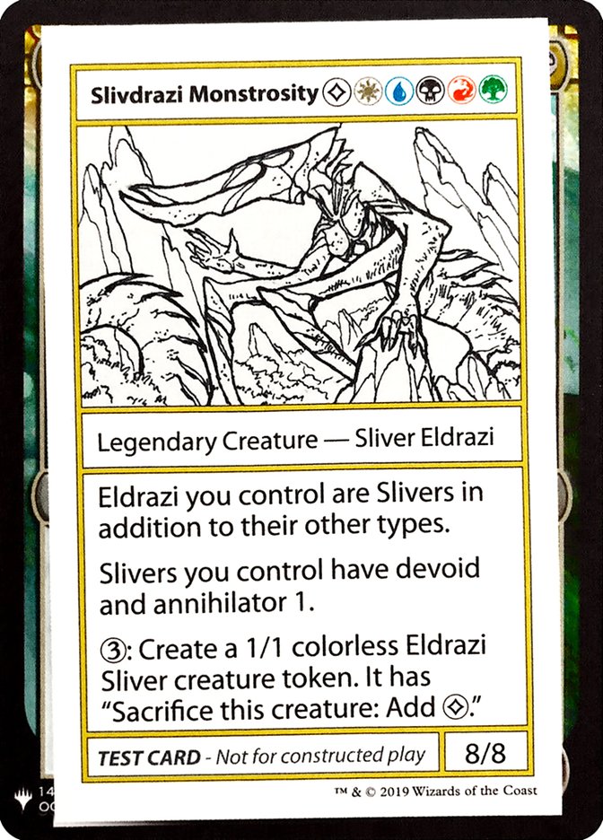 Slivdrazi Monstrosity [Mystery Booster Playtest Cards] | Tabernacle Games