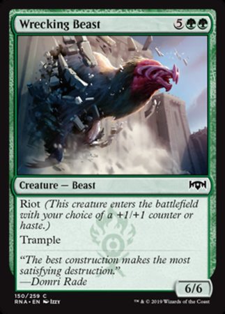 Wrecking Beast [Ravnica Allegiance] | Tabernacle Games