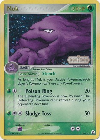 Muk (11/92) (Stamped) [EX: Legend Maker] | Tabernacle Games