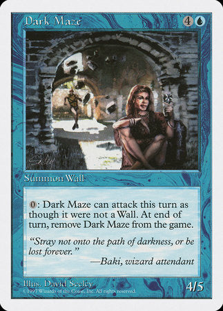 Dark Maze [Fifth Edition] | Tabernacle Games
