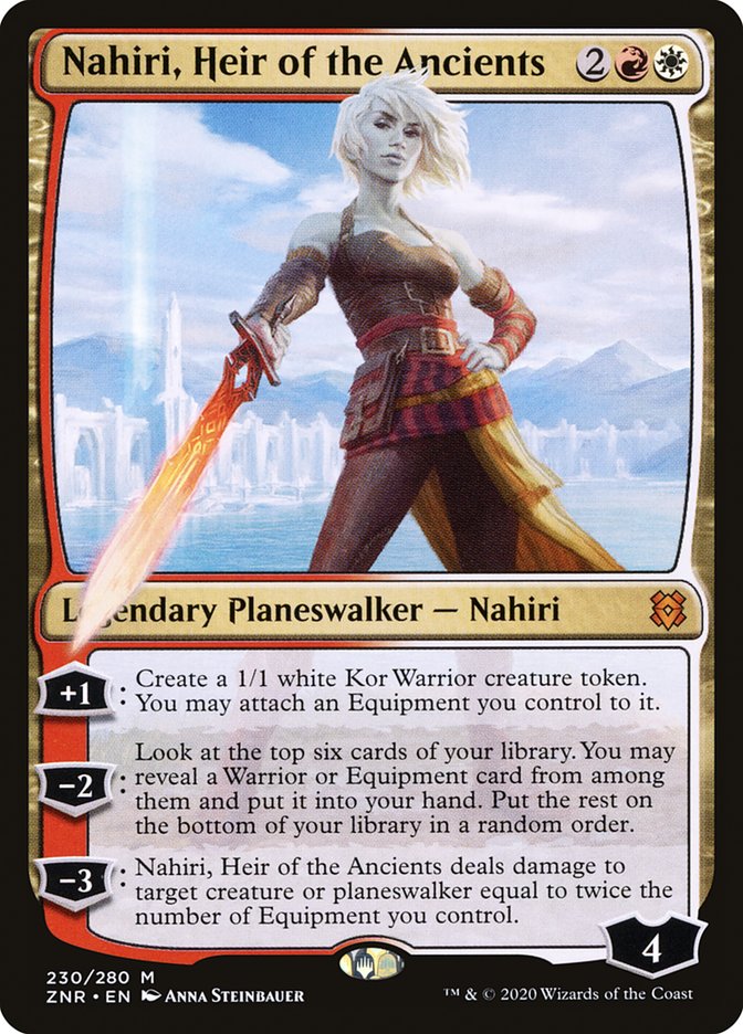 Nahiri, Heir of the Ancients [Zendikar Rising] | Tabernacle Games