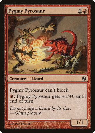 Pygmy Pyrosaur [Duel Decks: Venser vs. Koth] | Tabernacle Games