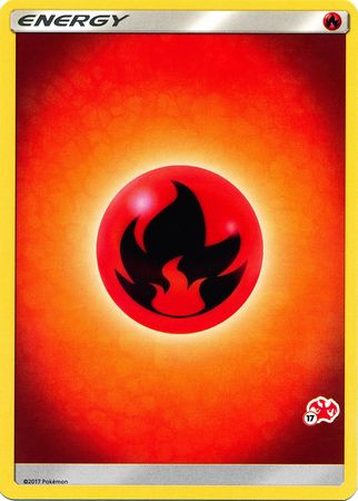 Fire Energy (Charizard Stamp #17) [Battle Academy 2020] | Tabernacle Games