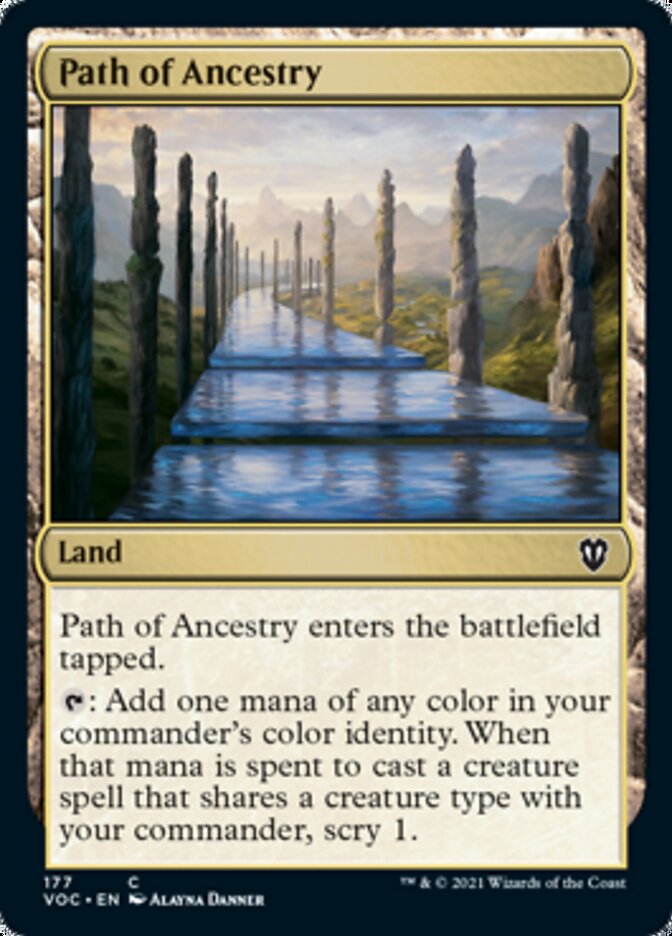 Path of Ancestry [Innistrad: Crimson Vow Commander] | Tabernacle Games