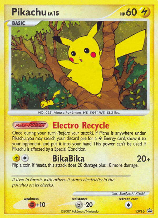 Pikachu (DP16) [Diamond & Pearl: Black Star Promos] | Tabernacle Games