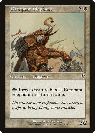 Rampant Elephant [Invasion] | Tabernacle Games