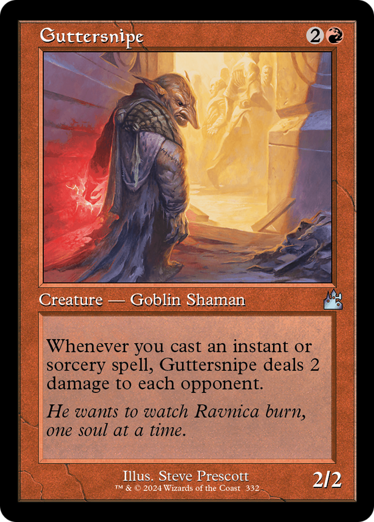 Guttersnipe (Retro Frame) [Ravnica Remastered] | Tabernacle Games