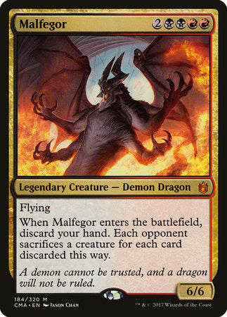 Malfegor [Commander Anthology] | Tabernacle Games