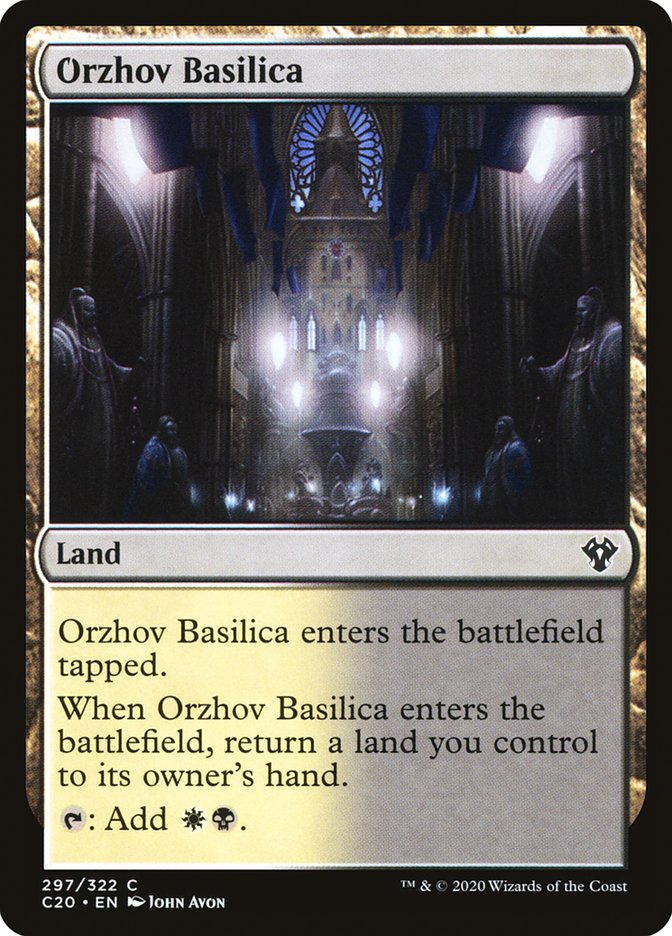 Orzhov Basilica [Commander 2020] | Tabernacle Games