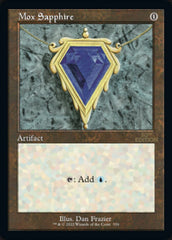 Mox Sapphire (Retro) [30th Anniversary Edition] | Tabernacle Games