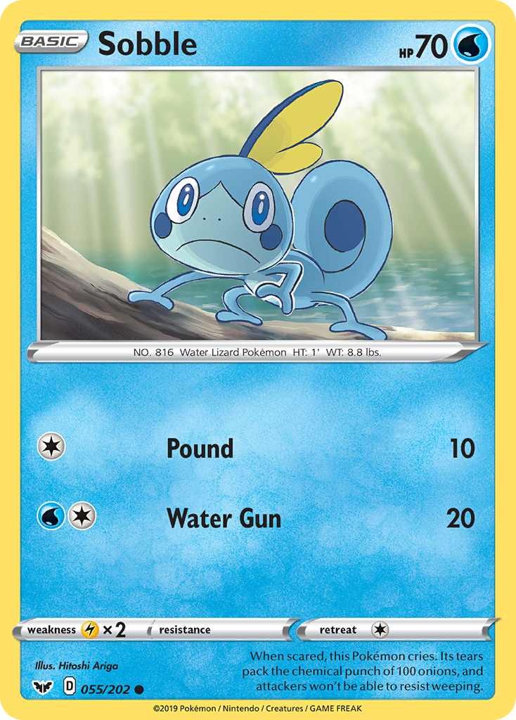 Sobble (055/202) [Sword & Shield: Base Set] | Tabernacle Games