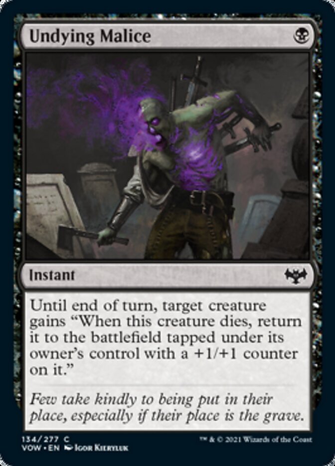 Undying Malice [Innistrad: Crimson Vow] | Tabernacle Games