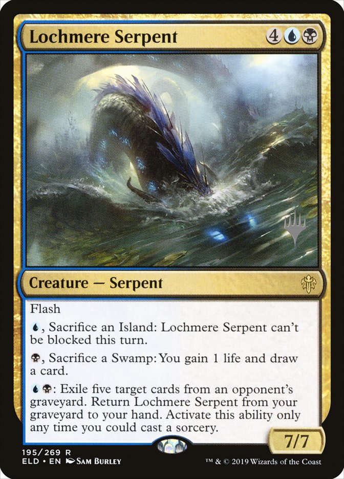 Lochmere Serpent (Promo Pack) [Throne of Eldraine Promos] | Tabernacle Games