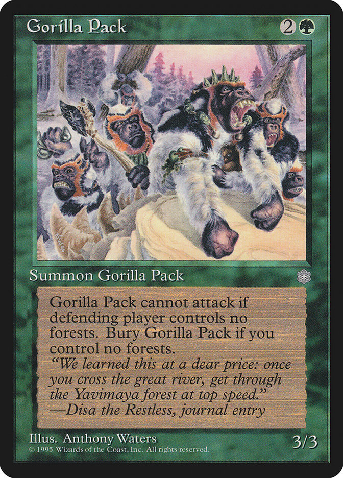Gorilla Pack [Ice Age] | Tabernacle Games