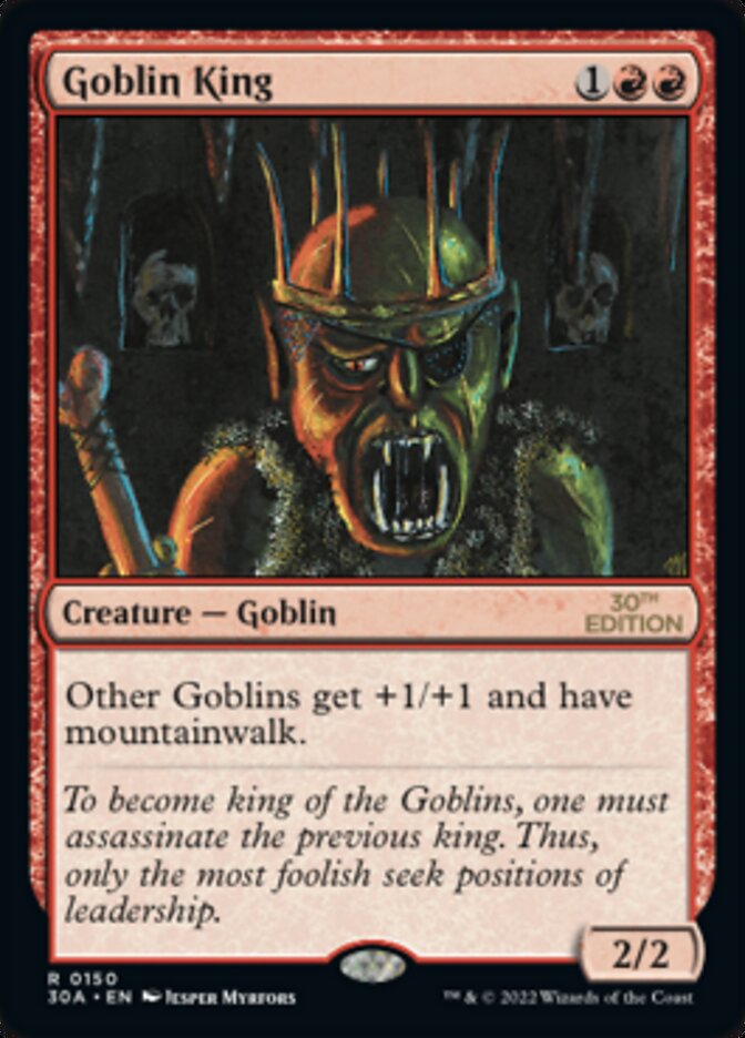 Goblin King [30th Anniversary Edition] | Tabernacle Games