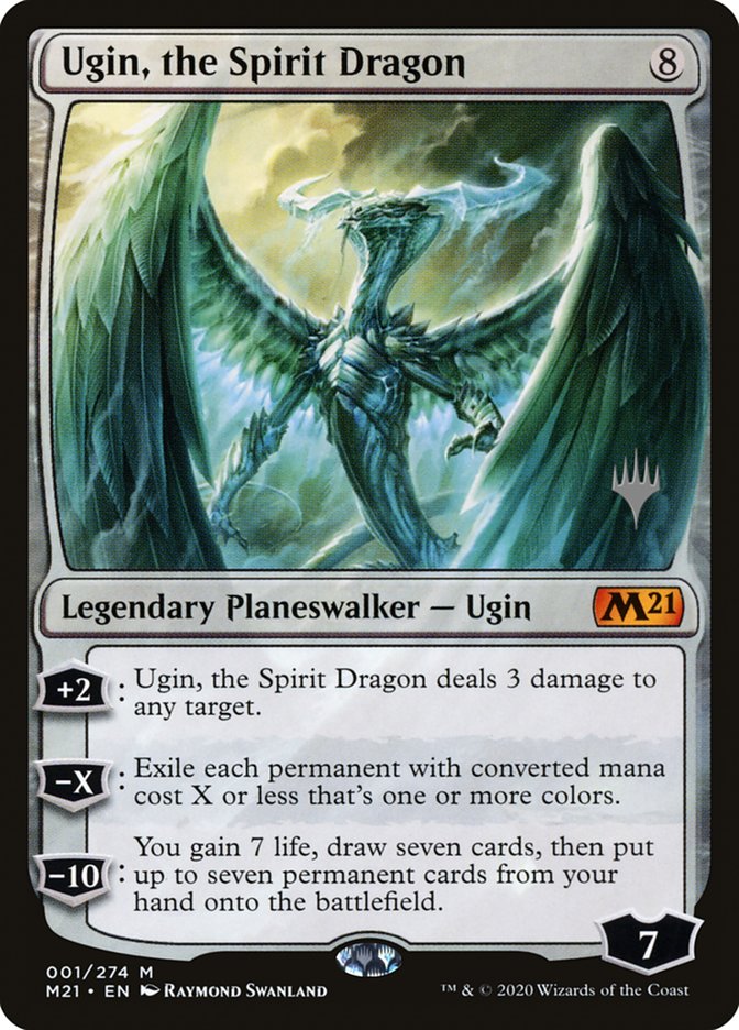 Ugin, the Spirit Dragon (Promo Pack) [Core Set 2021 Promos] | Tabernacle Games