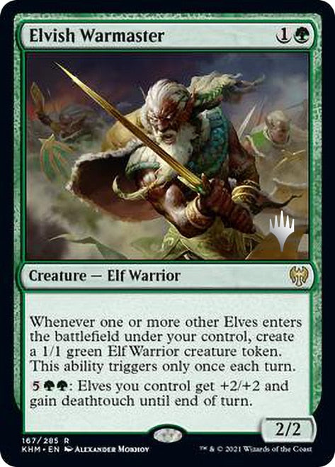 Elvish Warmaster [Kaldheim Promo Pack] | Tabernacle Games