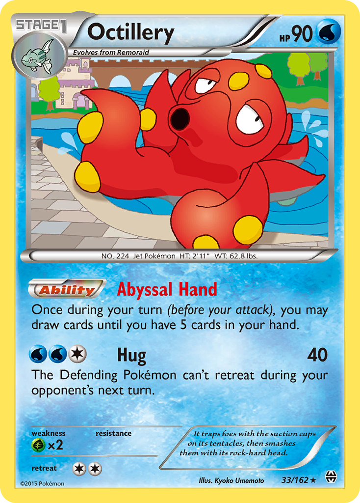 Octillery (33/162) [XY: BREAKthrough] | Tabernacle Games