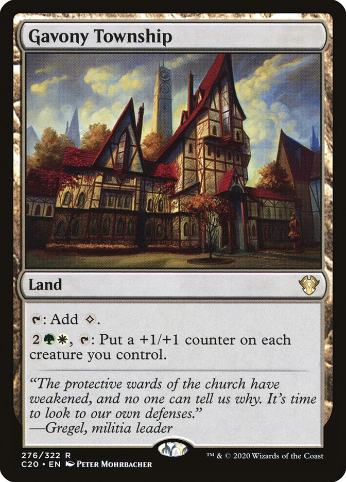 Gavony Township [Commander 2020] | Tabernacle Games