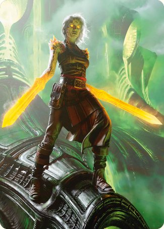 Nahiri, the Unforgiving Art Card [Phyrexia: All Will Be One Art Series] | Tabernacle Games