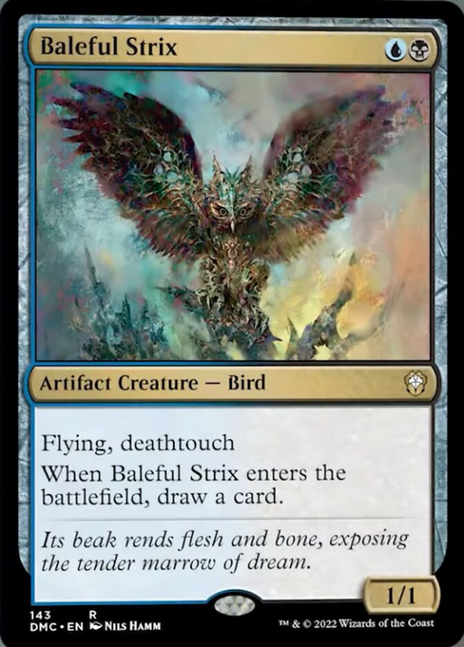 Baleful Strix [Dominaria United Commander] | Tabernacle Games