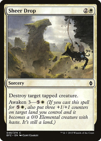 Sheer Drop [Battle for Zendikar] | Tabernacle Games