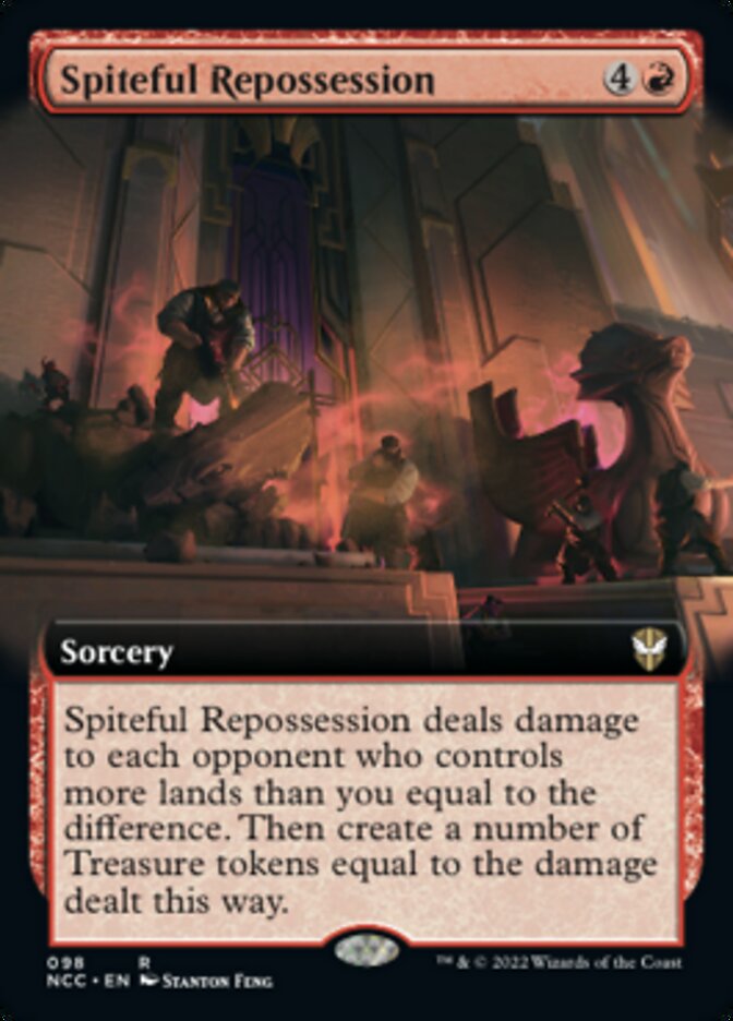 Spiteful Repossession (Extended Art) [Streets of New Capenna Commander] | Tabernacle Games