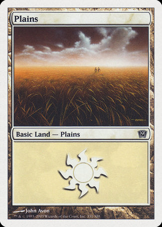 Plains (331) [Ninth Edition] | Tabernacle Games