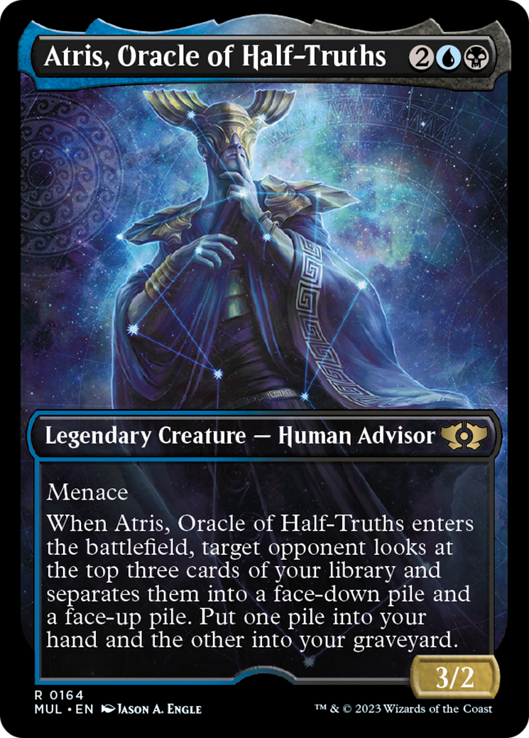 Atris, Oracle of Half-Truths (Halo Foil) [Multiverse Legends] | Tabernacle Games