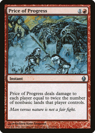 Price of Progress [Premium Deck Series: Fire and Lightning] | Tabernacle Games