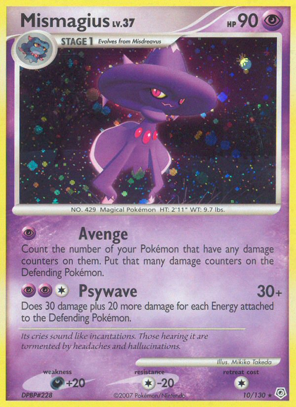 Mismagius (10/130) [Diamond & Pearl: Base Set] | Tabernacle Games