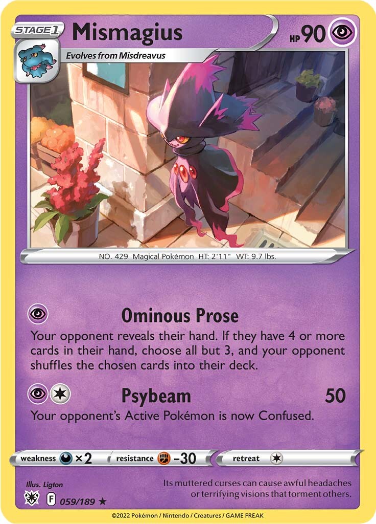 Mismagius (059/189) [Sword & Shield: Astral Radiance] | Tabernacle Games