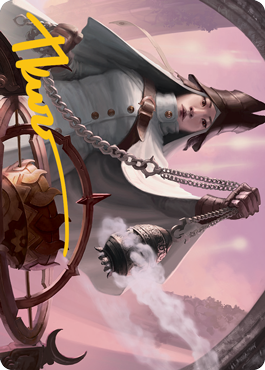 Celestus Sanctifier Art Card (Gold-Stamped Signature) [Innistrad: Midnight Hunt Art Series] | Tabernacle Games