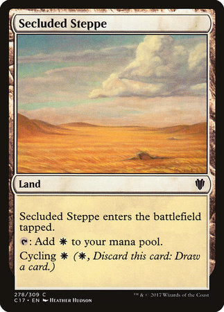 Secluded Steppe [Commander 2017] | Tabernacle Games