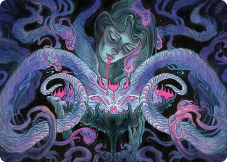 Demonic Bargain Art Card [Innistrad: Crimson Vow Art Series] | Tabernacle Games