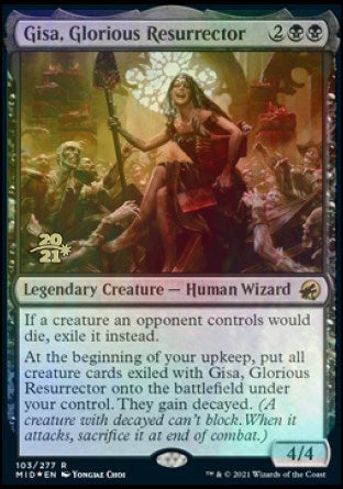 Gisa, Glorious Resurrector [Innistrad: Midnight Hunt Prerelease Promos] | Tabernacle Games