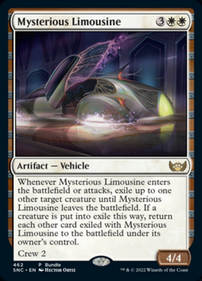 Mysterious Limousine (Bundle) [Streets of New Capenna] | Tabernacle Games