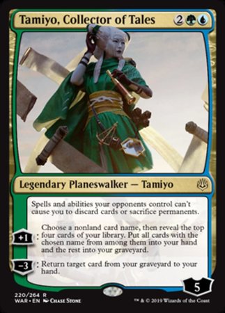 Tamiyo, Collector of Tales [War of the Spark] | Tabernacle Games