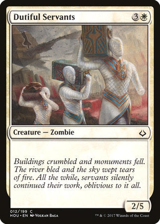 Dutiful Servants [Hour of Devastation] | Tabernacle Games