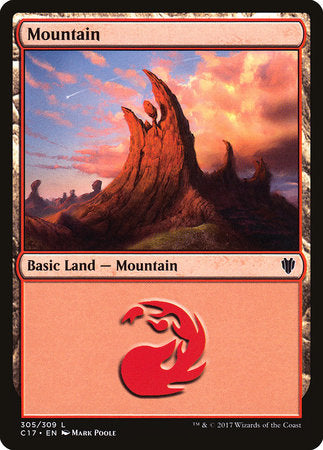 Mountain (305) [Commander 2017] | Tabernacle Games