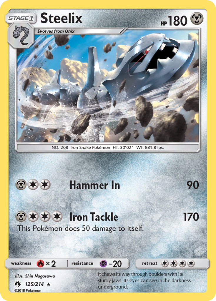 Steelix (125/214) [Sun & Moon: Lost Thunder] | Tabernacle Games