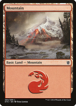 Mountain (265) [Khans of Tarkir] | Tabernacle Games