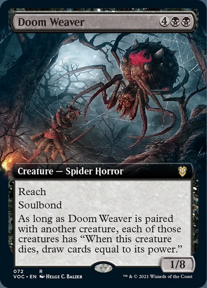 Doom Weaver (Extended) [Innistrad: Crimson Vow Commander] | Tabernacle Games