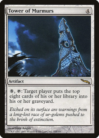Tower of Murmurs [Mirrodin] | Tabernacle Games