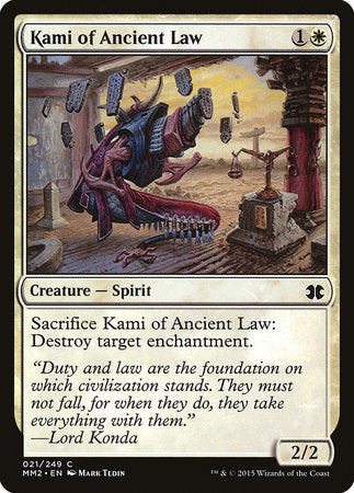 Kami of Ancient Law [Modern Masters 2015] | Tabernacle Games